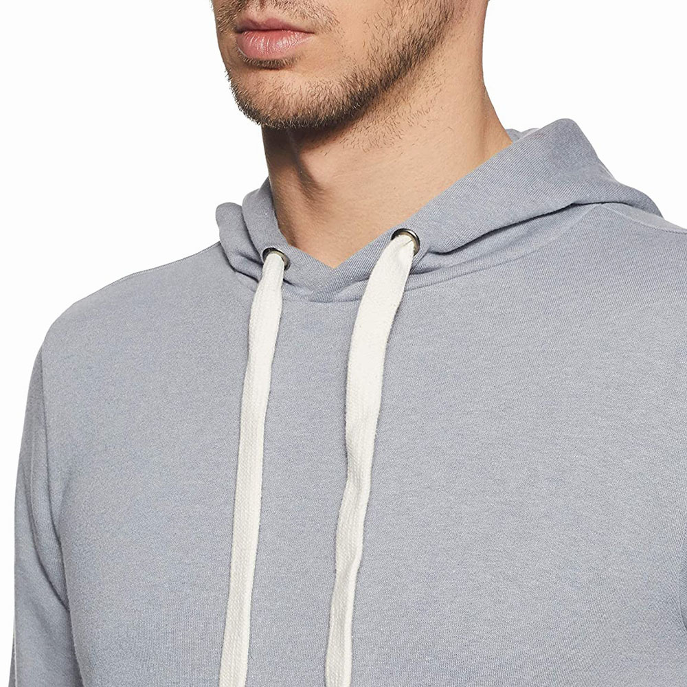 New Arrival Custom Wholesale Blank 300 Gsm Heavyweight 100% Cotton Fleece Pullover Men Hoodie In Bulk